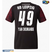 Moški Nogometni dresi RB Leipzig Yan Diomande #49 Tretji 2025-26 Kratek Rokav